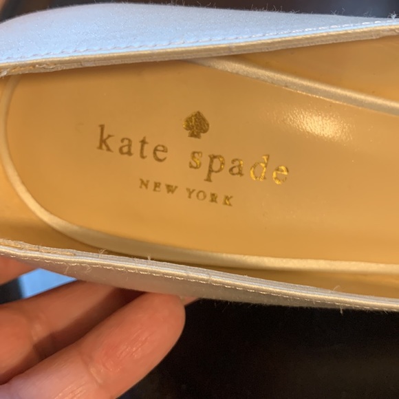 Kate Spade  Ivory / Gold Glitter Heels Pumps - Picture 6 of 15